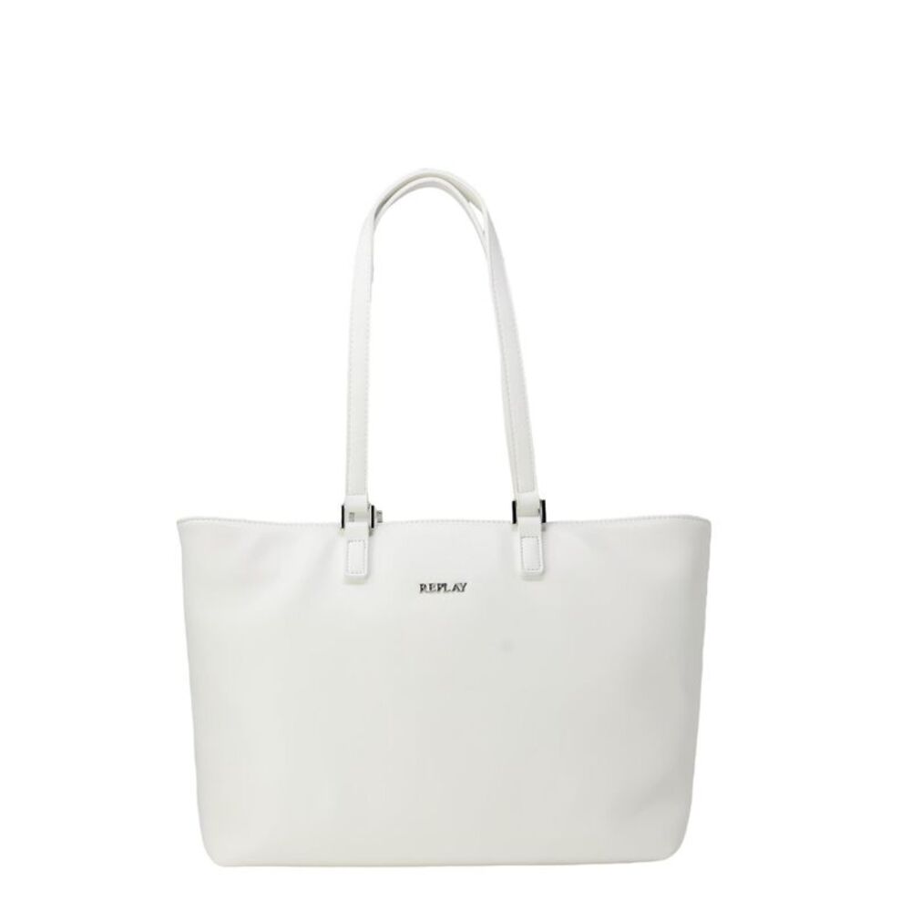 Replay Tote Bag SB1122000A0305 Women white Bags